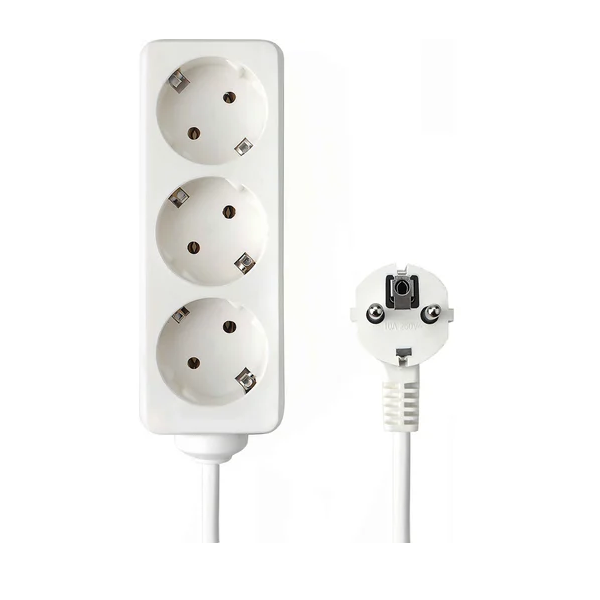 

Удлинитель Гарнизон EL-NLB3-W-1.8 3р, 10А, 1.8м, с зазем., ур.защиты 0, белый, пакет, EL-NLB3-W-1.8