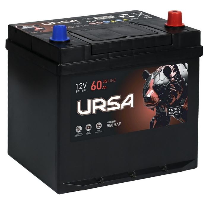 Батарея URSA UEA600 Extra power Asia 60Ah R+