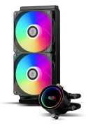 фото Система охлаждения жидкостная  PCCooler DA240 MAX ARGB BK
