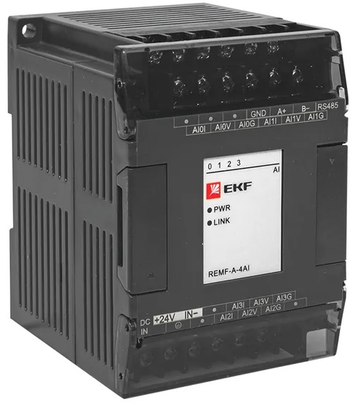 

Модуль аналогового ввода EKF REMF-A-4AI REMF 4 PRO-Logic, REMF-A-4AI