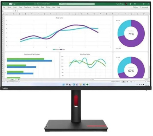 Изображение товара Монитор Lenovo ThinkVision T32h-30 31.5 дисплей IPS 2560x1440