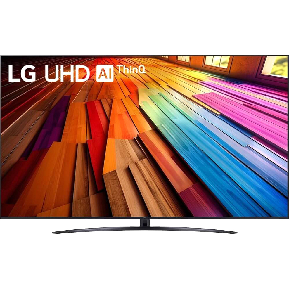 

Телевизор LG 86UT81006LA Ultra HD, Smart TV,Wi-Fi, DVB-T2/C/S2, MR, 2.0ch (20W), 3 HDMI, 2 USB, 1 Pole, Ashed Blue, 86UT81006LA