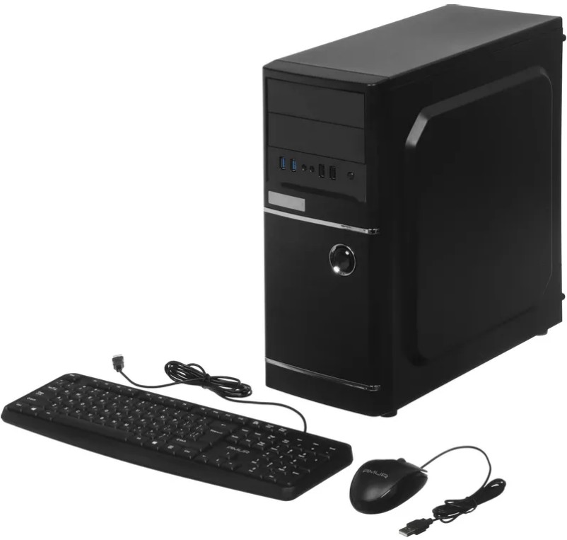 

Компьютер Amur Нарвал A5A14 2169402 A5A14 АМУЕ.466219.002 MT Ryzen 5 3400G/8Gb/256Gb SSD/Vega 11/DOS/m/kb/black (RUS), Нарвал A5A14