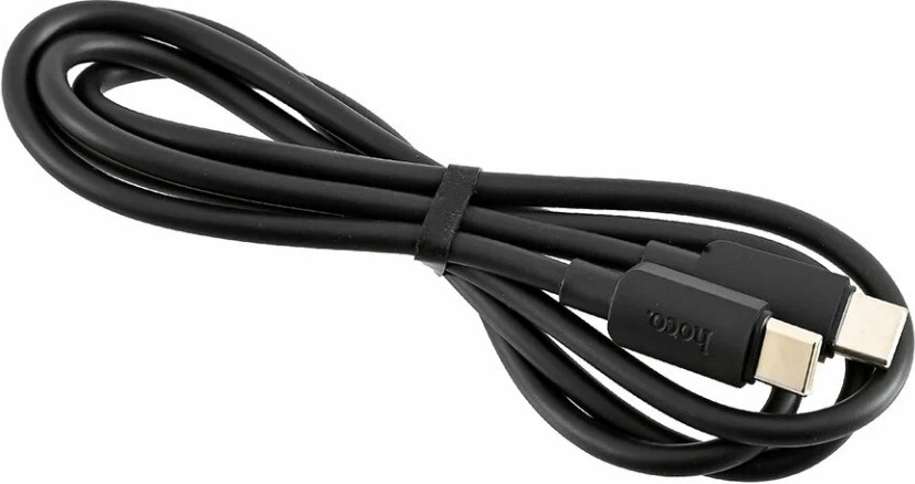 

Кабель интерфейсный USB 2.0 Hoco 6931474799128 Type-C/Type-C, 3A, 60Вт, X96, 1м, черный, коробка, 6931474799128
