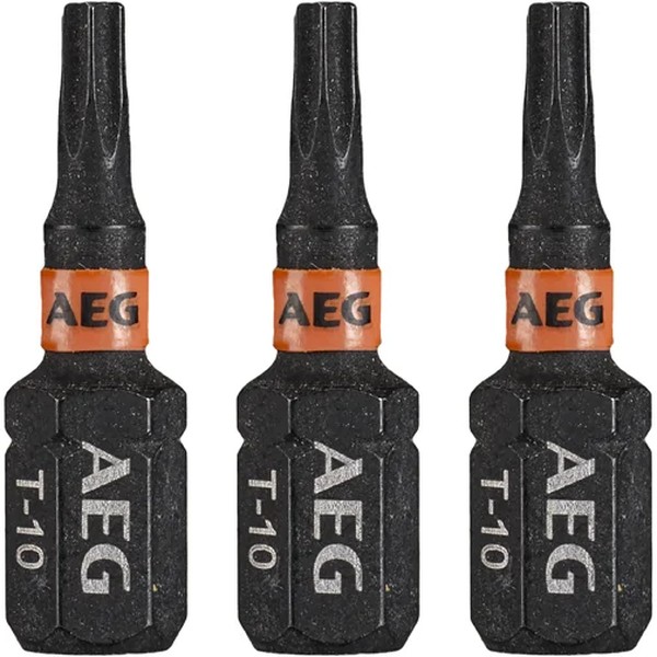 

Бита AEG AAK253TX10 4932479173 ударные 3шт. TX10х25mm, AAK253TX10