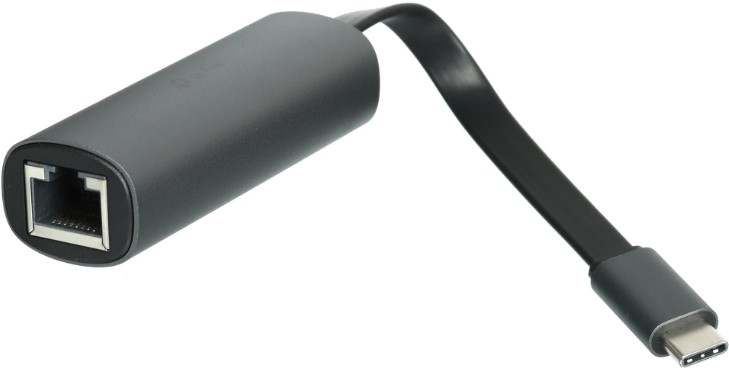 

Адаптер TP-LINK UE302C cетевой USB Type-C/RJ45 2.5 Gigabit Ethernet, UE302C