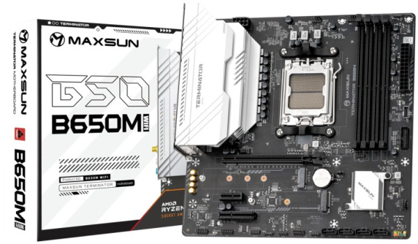 фото Материнская плата mATX MAXSUN MS-Terminator B650M WIFI в Уфе