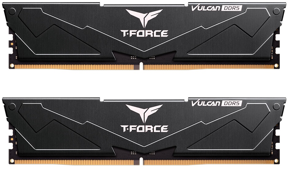 

Модуль памяти DDR5 64GB (2*32GB) Team Group FLBD564G6000HC38ADC01 T-Force Vulcan PC5-48000 6000MHz CL38 1.35V Black, FLBD564G6000HC38ADC01