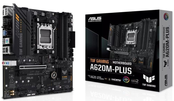Изображение товара Материнская плата mATX ASUS TUF GAMING A620M-PLUS WIFI