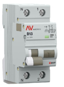 фото Автомат EKF rcbo10-1pn-13D-100-a-av