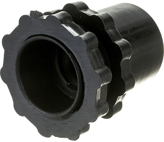 

Муфта Промрукав PR08.3008 вводная для металлорукава пластиковая МВП-12 (3/8"), PR08.3008