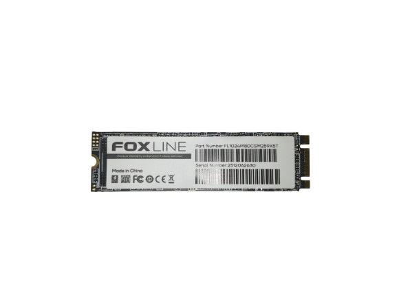 Изображение товара Накопитель SSD M.2 2280 Foxline X5T 1024 ГБ