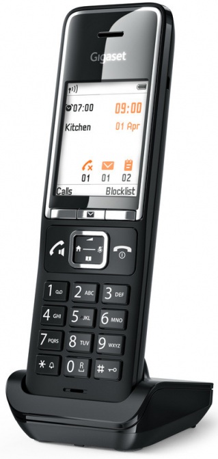

Дополнительная трубка DECT Gigaset COMFORT 550HX BUNDLE S30852-H3051-R104 черный, COMFORT 550HX BUNDLE
