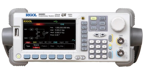 Изображение товара Генератор сигналов Rigol DG5251 - высочайшая точность и функциональность