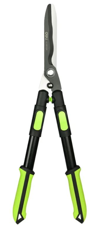 

Ножницы Deli DL580324 садовые длина 630-820мм, телескопическая рукоятка, лезвие с тефлоновым покрытием, сталь SK5, DL580324