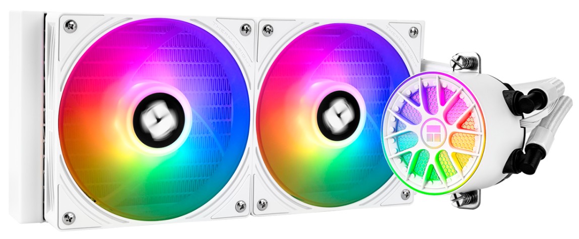 

Система охлаждения жидкостная Thermalright Aqua Elite White 240 ARGB V6 LGA115x/1200/1700/1851/AM4/AM5 (2*120mm, 2000rpm, 30dBa), Aqua Elite White 240 ARGB V6