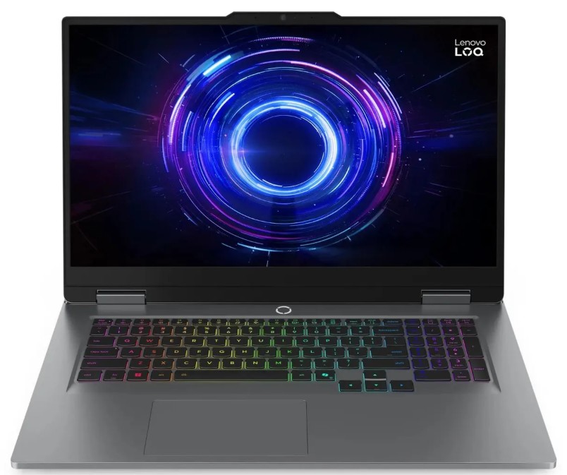 

Ноутбук Lenovo LOQ 17IRX10 83JH0089RK i5-13450HX/16GB/512GB SSD/GeForce RTX5050 8GB/17.3" IPS FHD/WiFi/BT/Cam/noOS/grey, LOQ 17IRX10