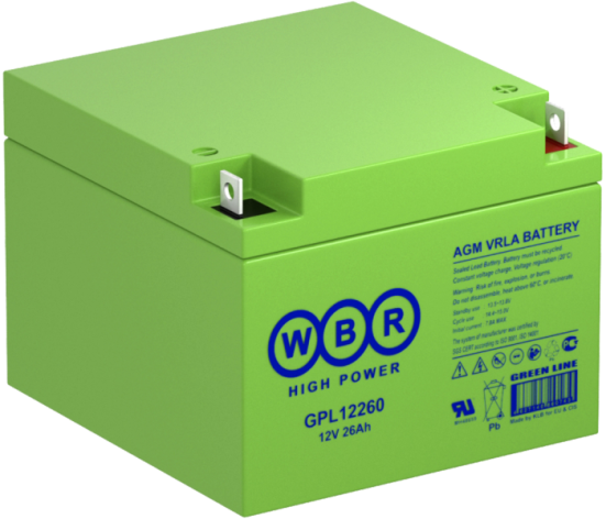 фото Аккумулятор  WBR GPL12260 в Волгограде
