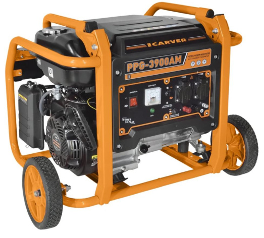 Изображение товара Генератор бензиновый CARVER PPG-3900АM