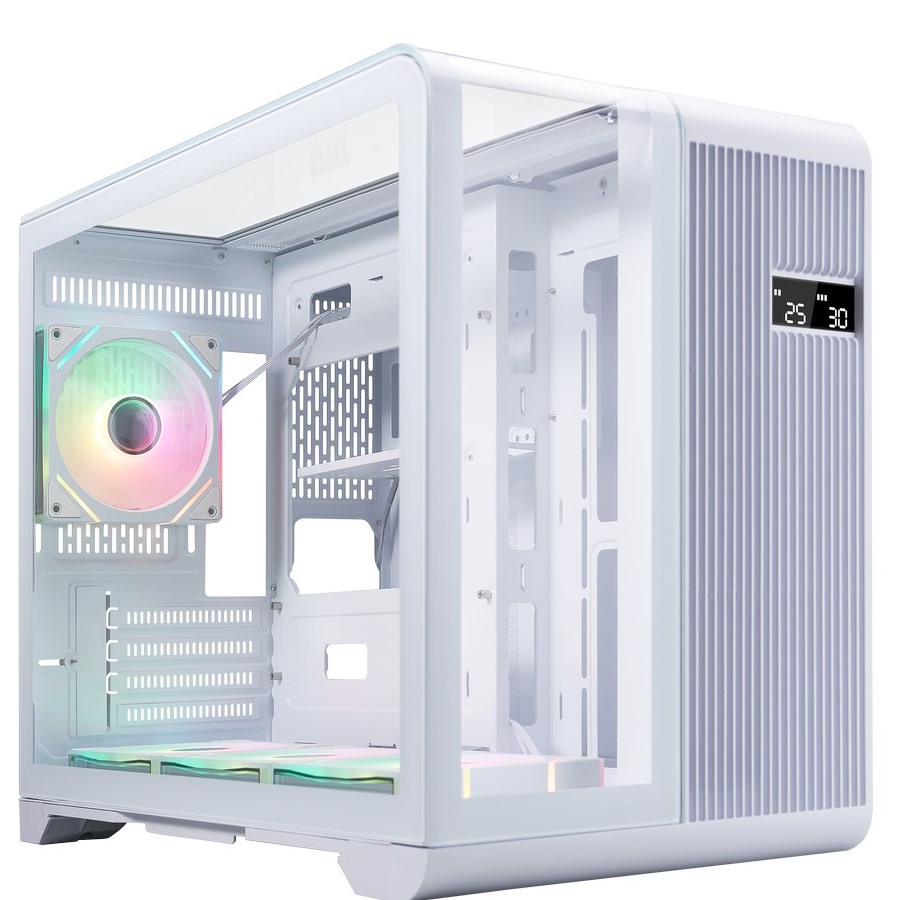

Корпус mATX 1STPLAYER RT6-WH-3FC7R-W-1FC7-W без БП, боковая панель из закалённого стекла, 2*USB 3.0, RT6-WH-3FC7R-W-1FC7-W