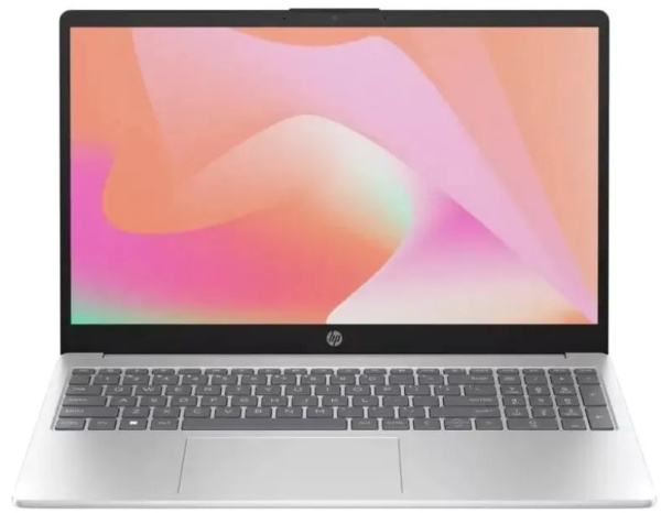 фото Ноутбук  HP 15-fc0003nia в Красноярске 15.6 ", Ryzen 5, 8 Гб RAM, 512 Гб SSD, Radeon Graphics, Серебристый