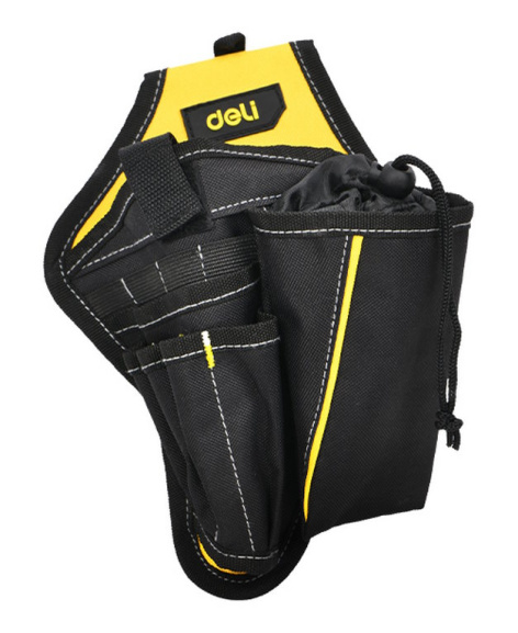 Изображение товара Практичная поясная сумка Deli DLP07 для монтажников и мастеров