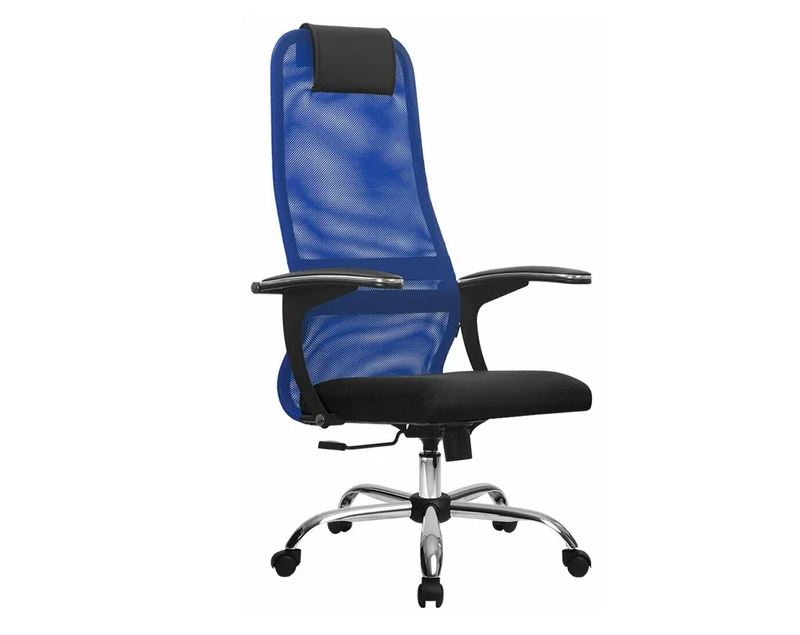 

Кресло офисное Metta SU-B-8 z308968344 подл.104/осн.003, синее(МП), SU-B-8