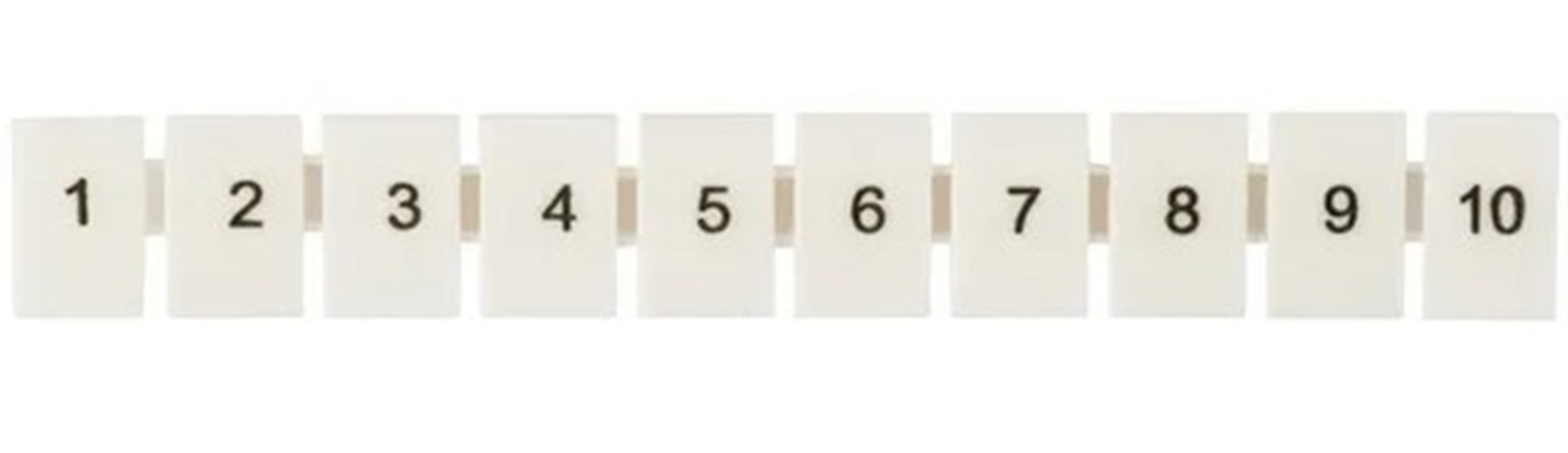 

Маркер EKF zb-st-1.5-1-10 для JXB-ST 1,5 с нумерацией 1-10 (100 шт.), zb-st-1.5-1-10