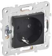 фото Розетка с заземлением IEK SK-R11-16-K02