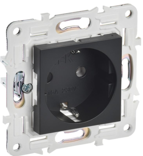фото Розетка с заземлением  IEK SK-R11-16-K02 в Екатеринбурге