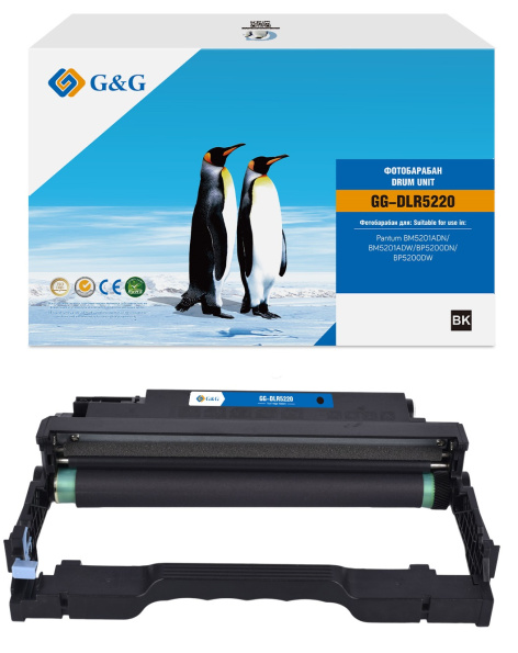 Изображение товара Блок фотобарабана G&G GG-DLR5220 для лазерных принтеров и МФУ Pantum