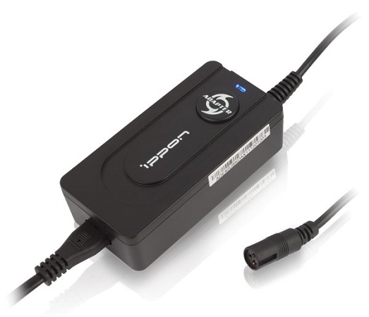 

Адаптер питания для ноутбука Ippon E40 автоматический 40W 9.5V-20V 5-connectors 0.7A 1xUSB 2.1A от бытовой электросети LED индикатор, E40