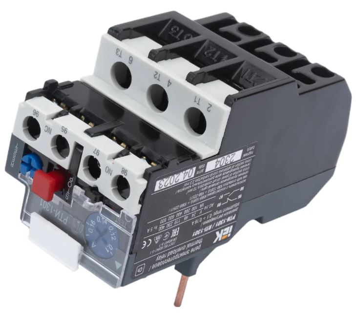 

Тепловое реле IEK DRT10-D001-C016 РТИ-1301 0,1-0,16А, DRT10-D001-C016