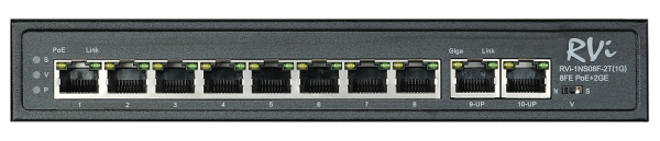 фото Коммутатор  RVi RVi-1NS08F-2T (1G) в Казани