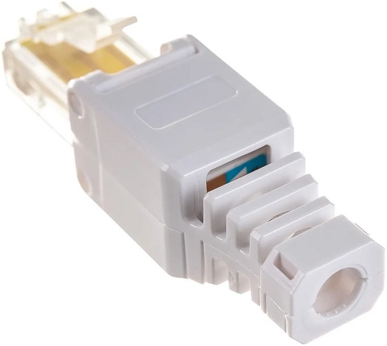 

Коннектор SUPRLAN 10-0218 8P8C UTP 5e (RJ-45) безынструментальный, 10-0218