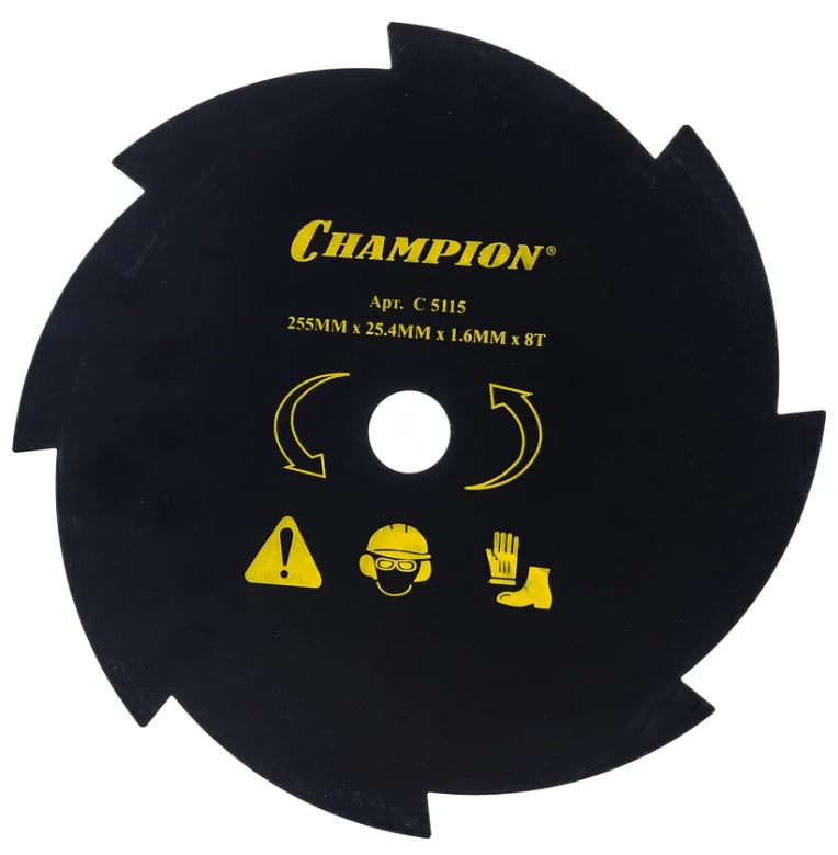 

Нож CHAMPION C5115 для жесткой травы 8/255/25,4 (Т283,Т284,125R,325RDx/Rx,323R,235R,FS80,85,100,FR85,350,450), C5115