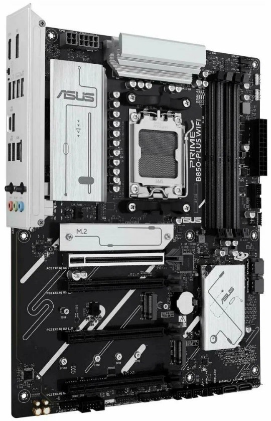 

Материнская плата ATX ASUS PRIME B850-PLUS 90MB1LC0-M0EAY0 (AM5, AMD B850, 4*DDR5, SATA, 3*M.2, PCIe, 2*USB 2.0, 5*USB 3.2, HDMI, DP), PRIME B850-PLUS