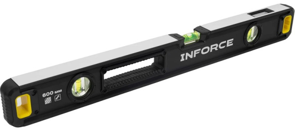 Изображение товара Строительный уровень Inforce 06-11-56 600 мм пузырьковый с усиленным корпусом