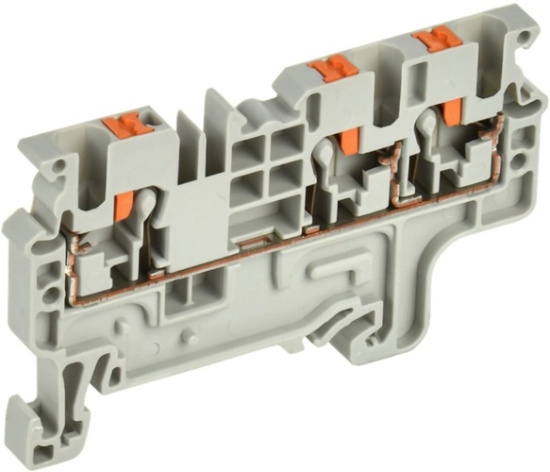 Изображение товара Клемма пружинная IEK YCT22-00-3-K03-002