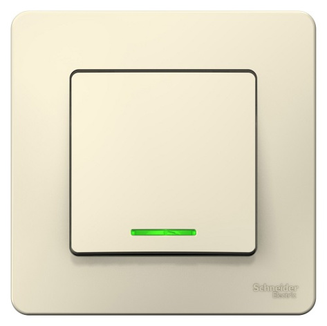 Изображение товара Выключатель Schneider Electric BLNVS010112 с LED подсветкой