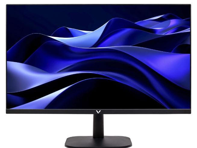 Монитор 23,8" Vandor 24VB01 black, 1920x1080, IPS, 4ms, 16:9, 75Hz, 250cd/m2, 1000:1, HDMI, VGA