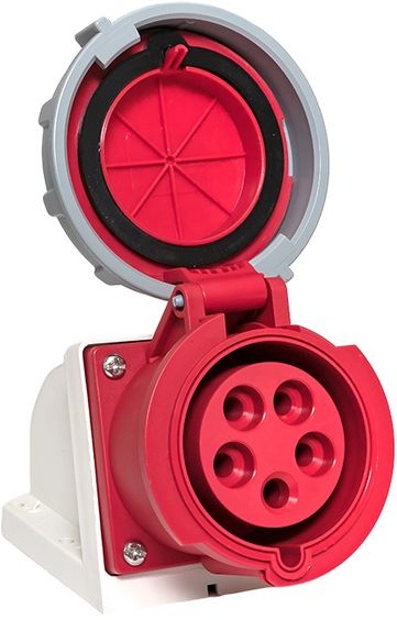 

Розетка стационарная наружная EKF ps-1252-32-380 1252 3Р+РЕ+N 32А 380В IP67, ps-1252-32-380