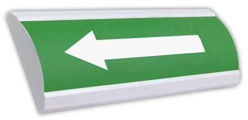 Оповещатель Электротехника и Автоматика ЛЮКС-12 "Стрелка влево" охранно-пожарный световой табло