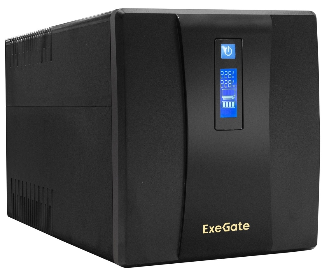 фото Источник бесперебойного питания  Exegate SpecialPro Smart LLB-1500.LCD.AVR.EURO.RJ