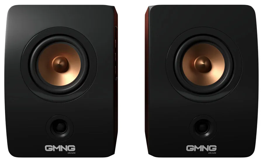 

Компьютерная акустика 2.0 GMNG OK-707 1475240 черная, 55Вт, OK-707