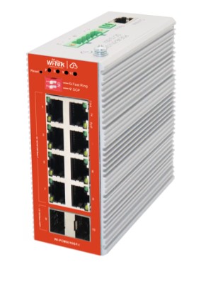 

Коммутатор промышленный Wi-Tek WI-PCMS310GF-I L2 PoE, порты 8GE PoE, 2SFP, Cloud, WI-PCMS310GF-I
