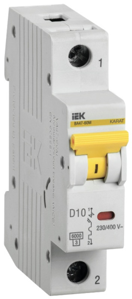Автоматический выключатель IEK MVA31-1-010-D