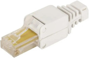 фото Коннектор Lanmaster LAN-TMP-U5E-WH
