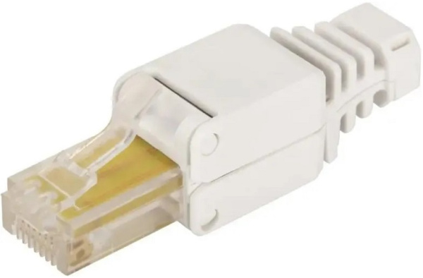 фото Коннектор  Lanmaster LAN-TMP-U5E-WH в Екатеринбурге