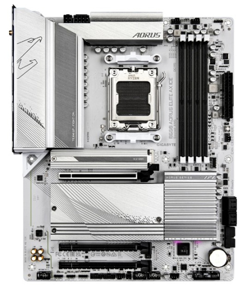 фото Материнская плата ATX GIGABYTE B650 AORUS ELITE AX ICE в Волгограде